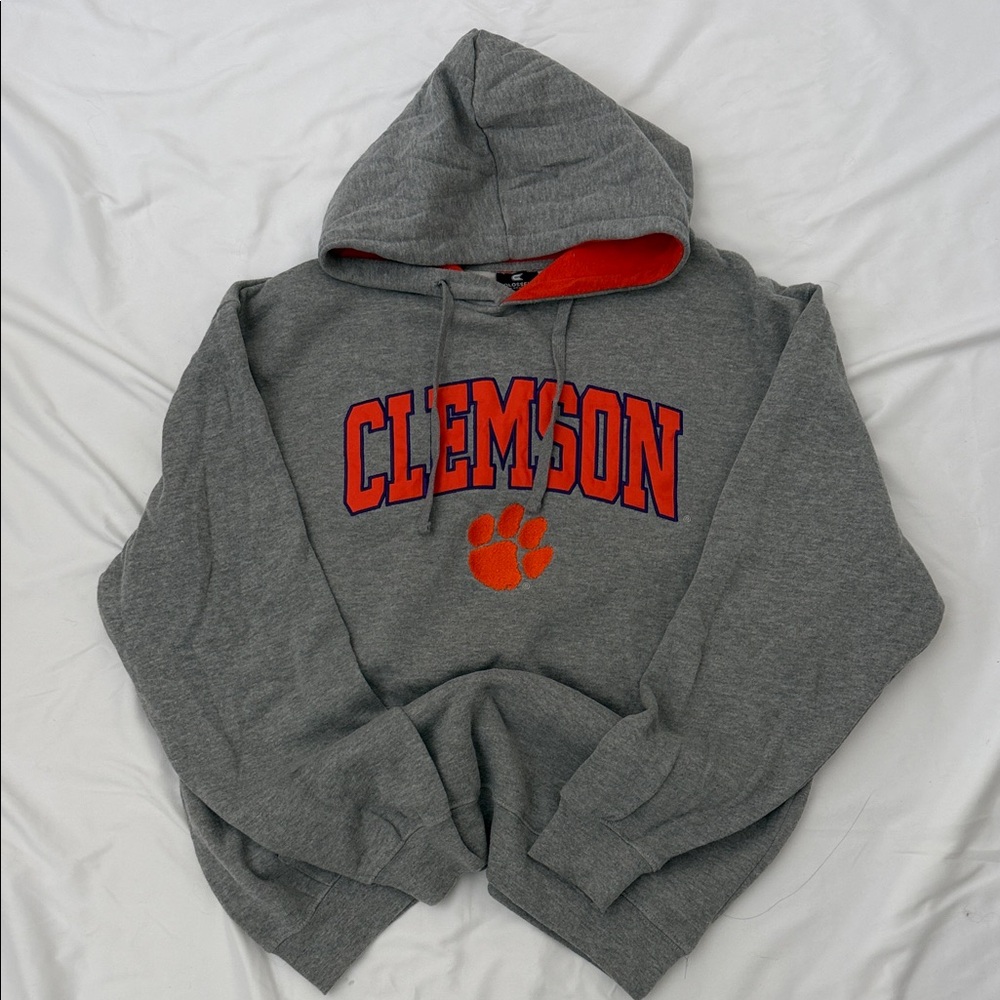 Clemson Tigers Embroidered Hoodie